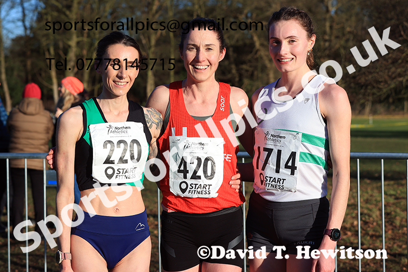 Senior womens 2025 Northern Cross Country Champs, Tatton Park, Knutsford, Cheshire. Photo: David T. Hewitson/Sports for All Pics